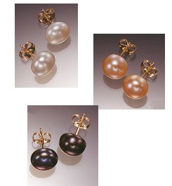 "Jackie" classic pearl earrings