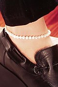 Winona pearl ankle bracelet